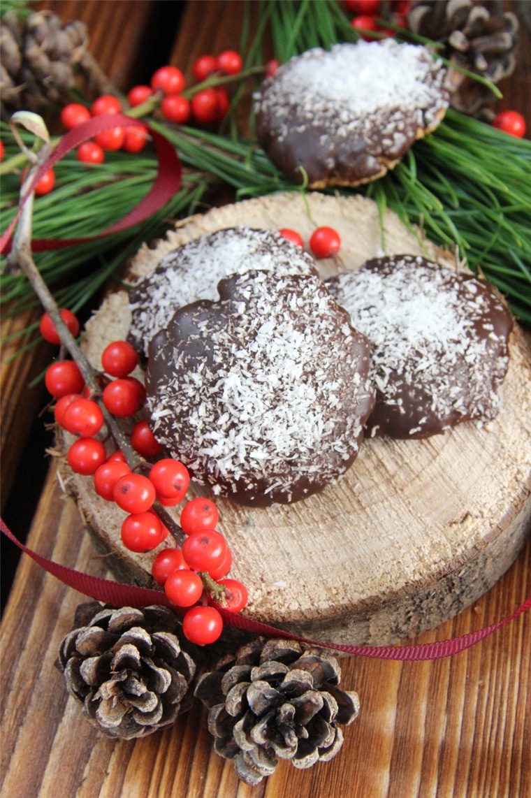 Galletas de avena y coco saludables