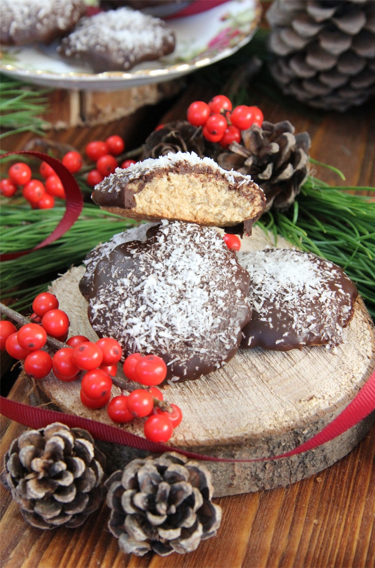 Galletas de avena y coco saludables
