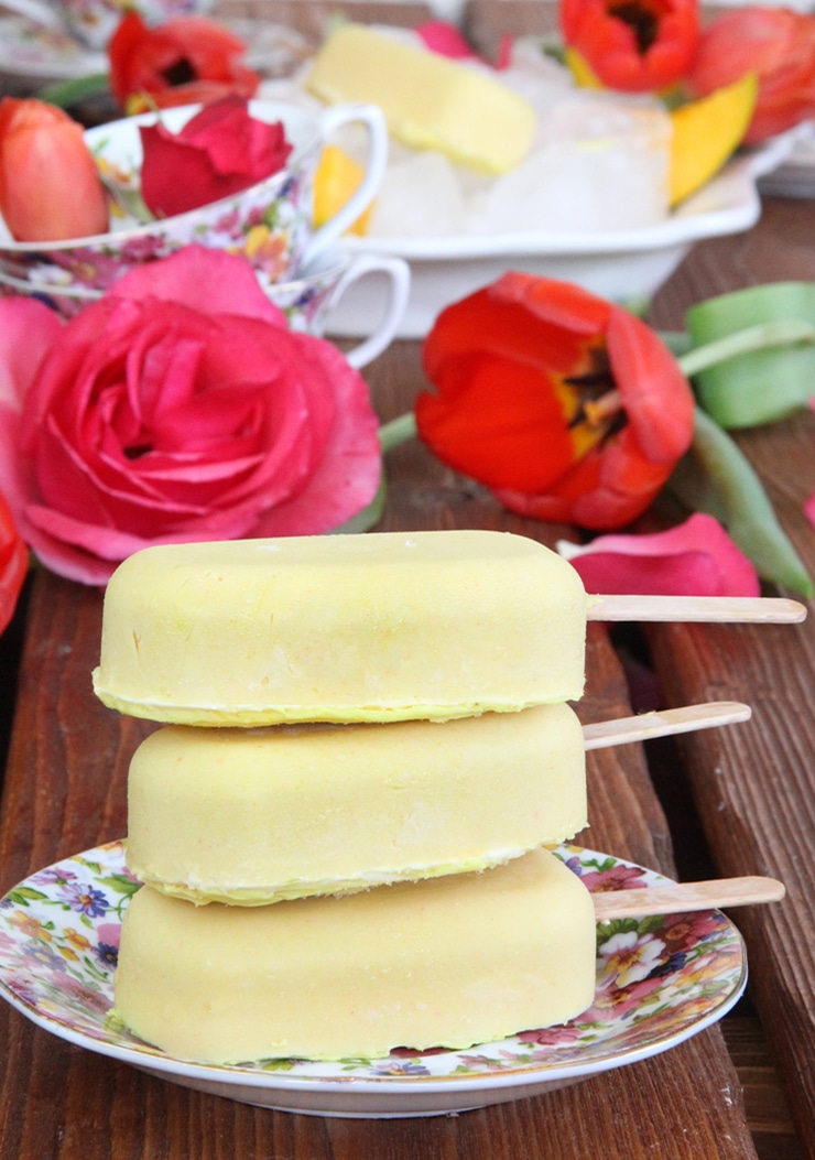 Helado de mango