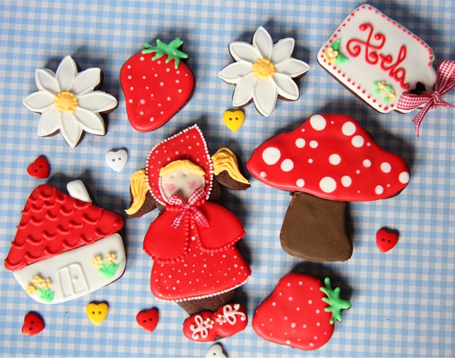 Galletas de Caperucita Roja