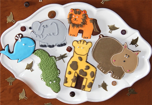 Galletas de animales salvajes