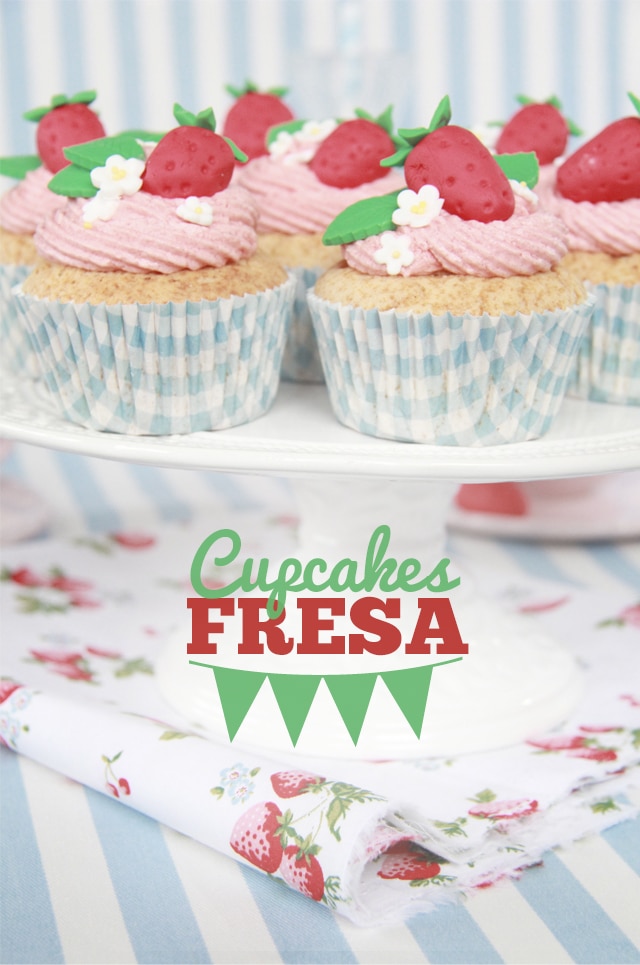 Cupcakes de Fresa