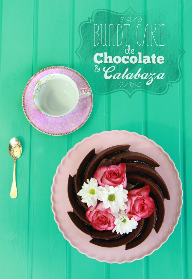 Bundt Cake de calabaza y chocolate