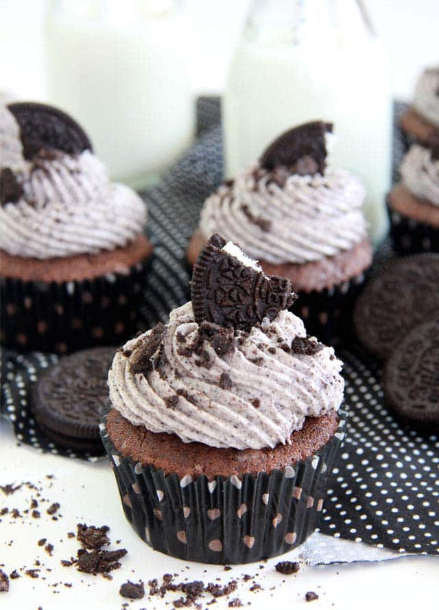 Cupcakes de oreo