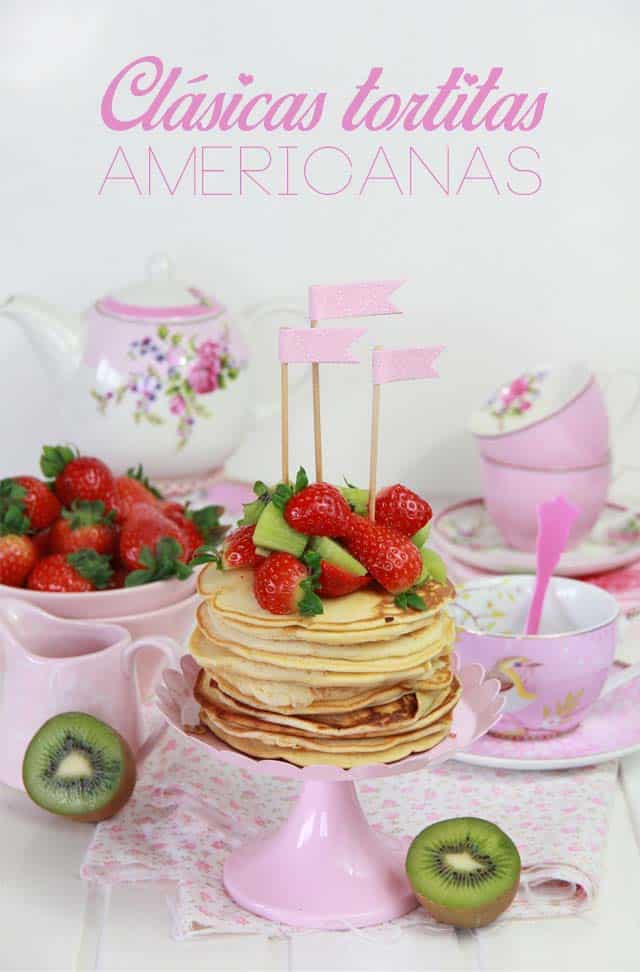 Clásicas Tortitas Americanas (Receta esponjosa y fácil de hacer)