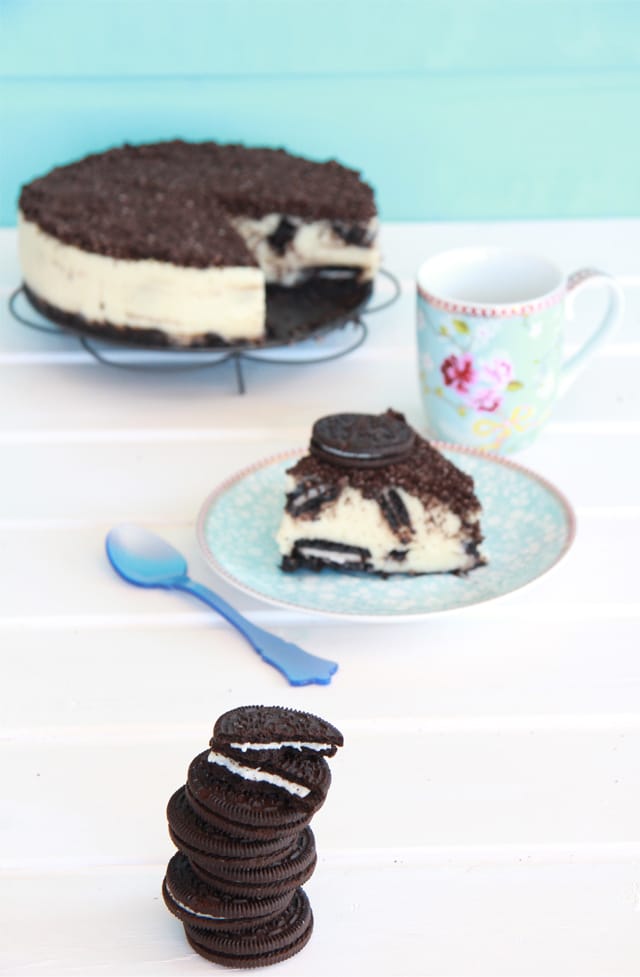 Cheesecake de oreo