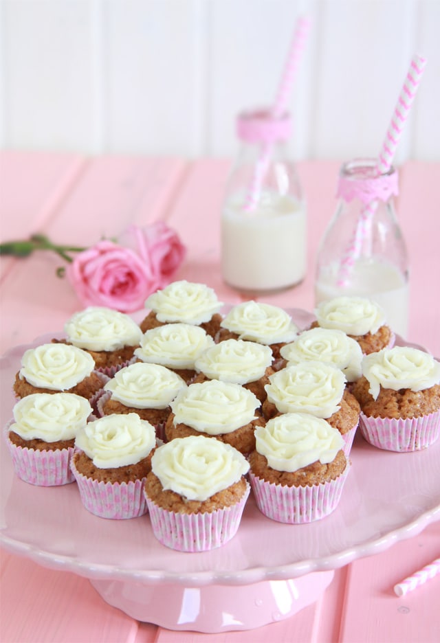 Cupcakes de zanahoria (receta mejorada)