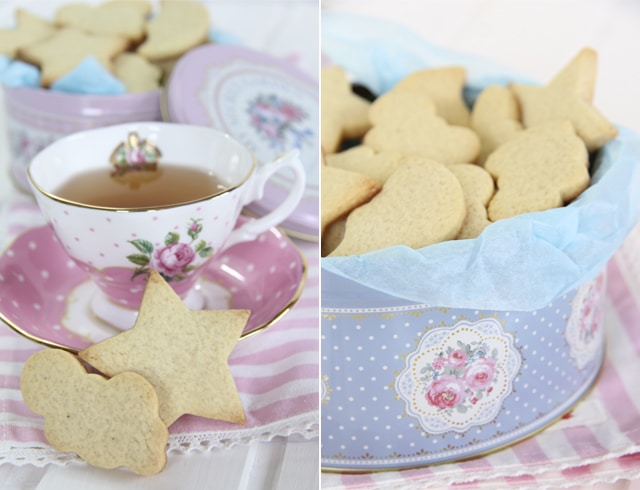 Galletas de mantequilla y vainilla