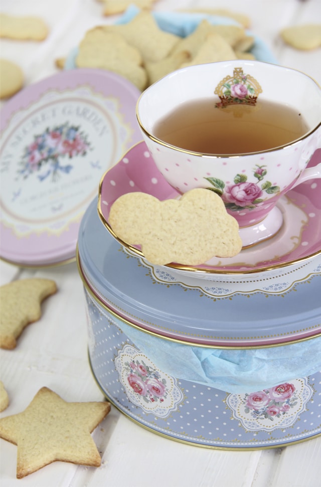 Galletas de mantequilla y vainilla