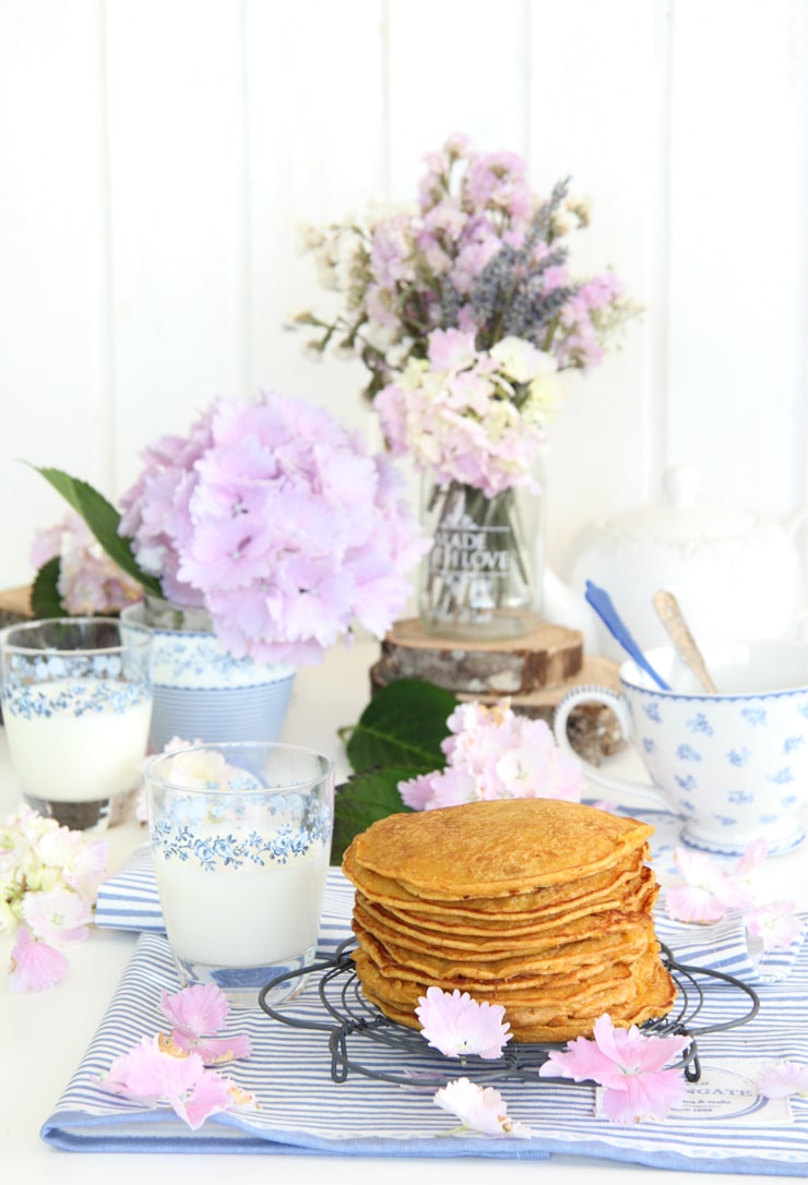 Tortitas de zanahoria (Receta con un sabor intenso a zanahoria y canela)