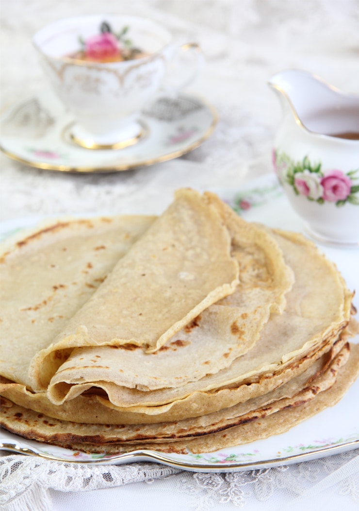 Crepes de avena