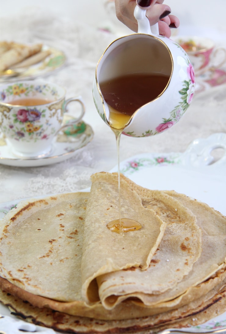 Crepes de avena