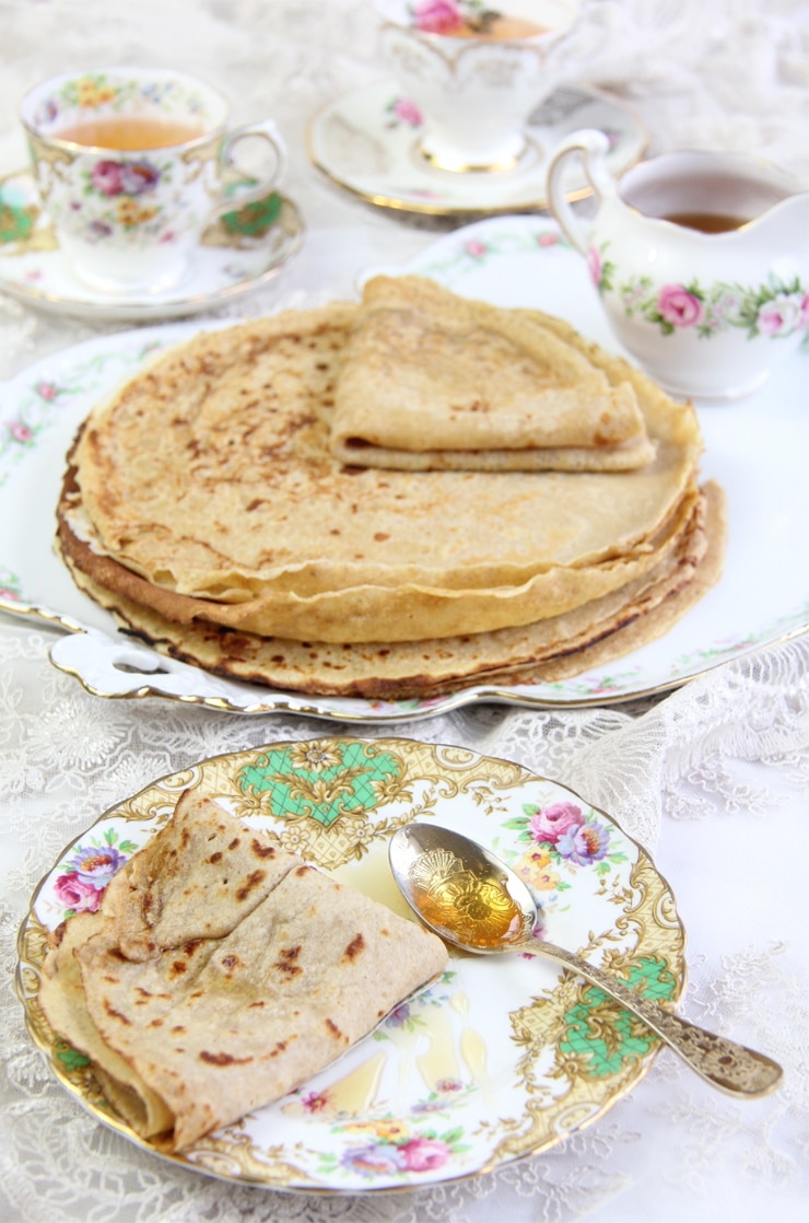 Crepes de avena