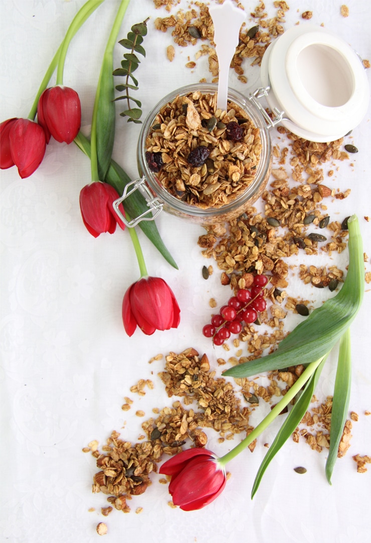 Cómo hacer granola casera