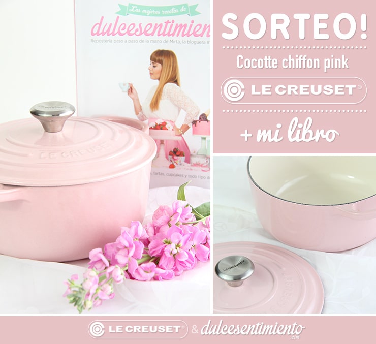 ¡Sorteo de una Cocotte de Le Creuset + mi libro!