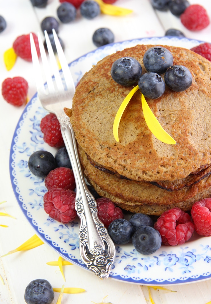Tortitas de plátano saludables