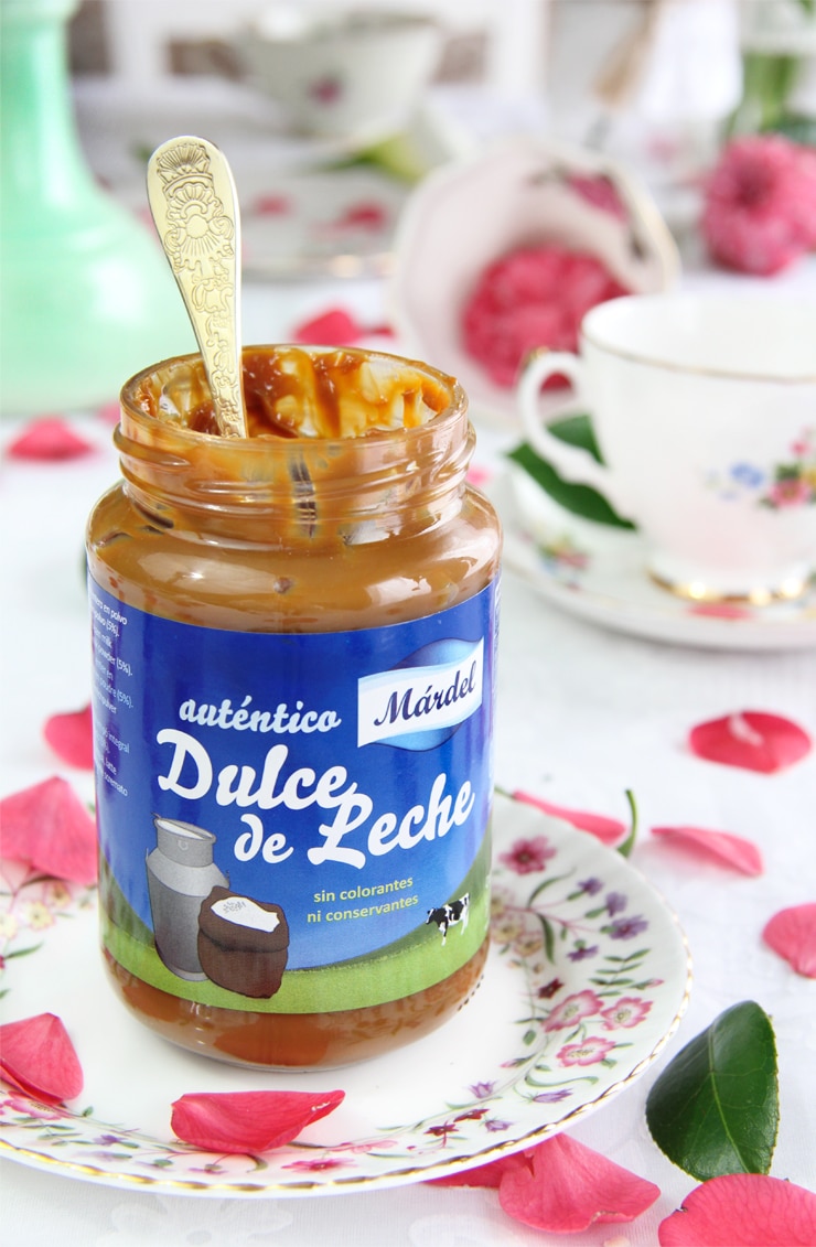 Bizcocho de dulce de leche