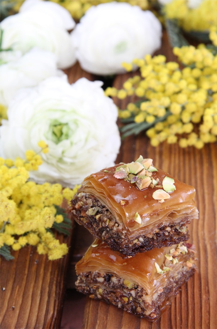 Receta de baklava