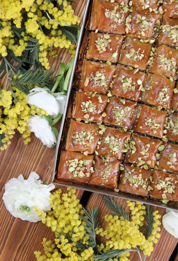 Receta de baklava