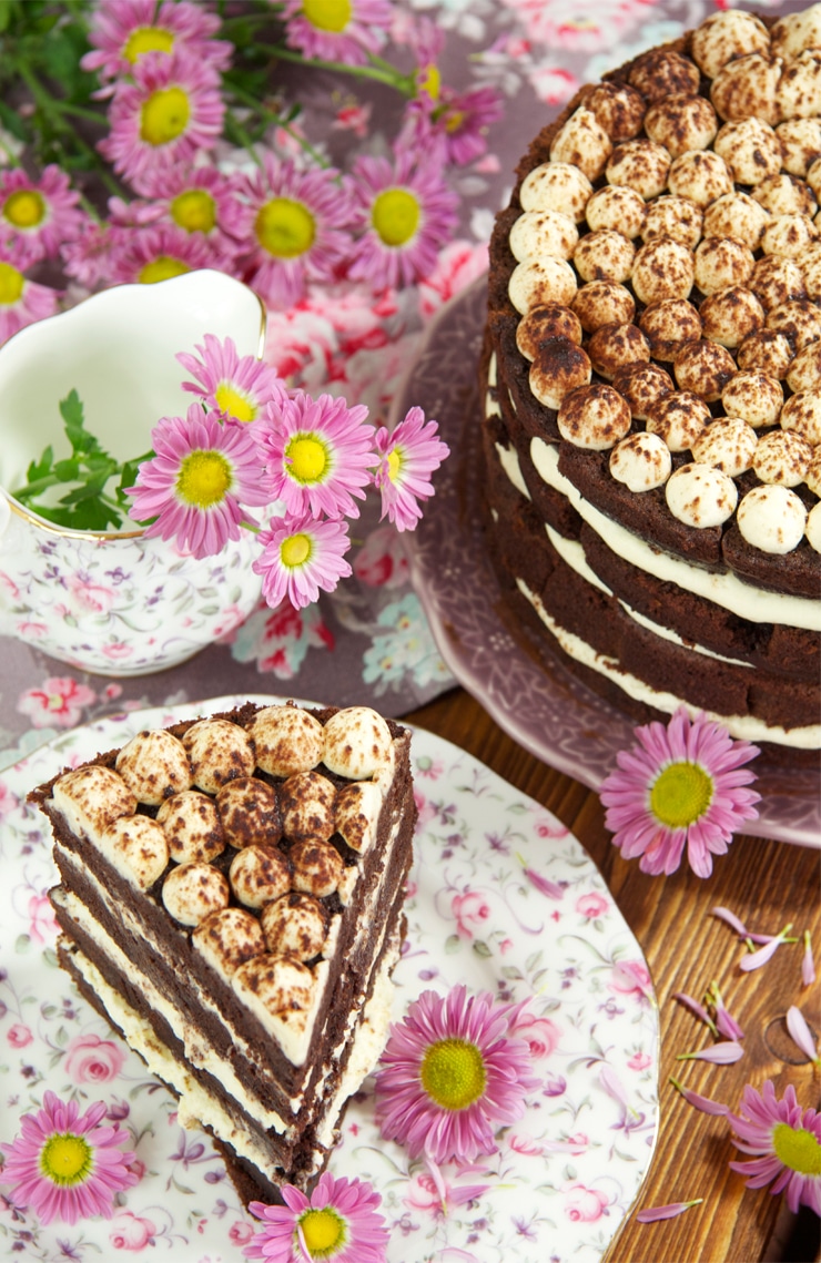 Tarta de tiramisú