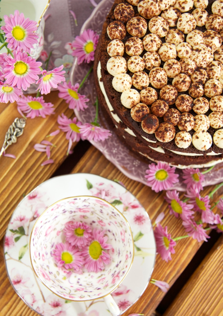 Tarta de tiramisú