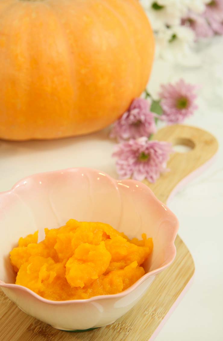 Puré de calabaza