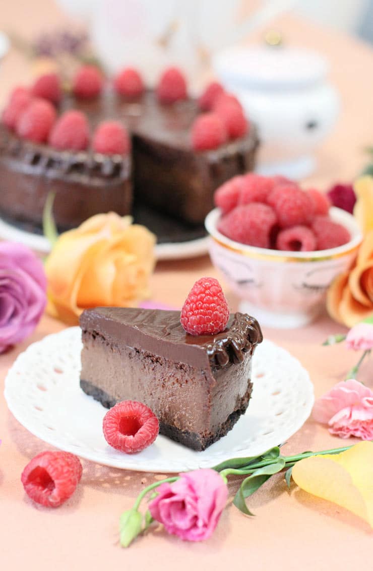 Cheesecake de chocolate