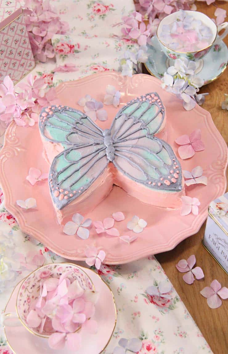 Tutorial tarta de mariposa