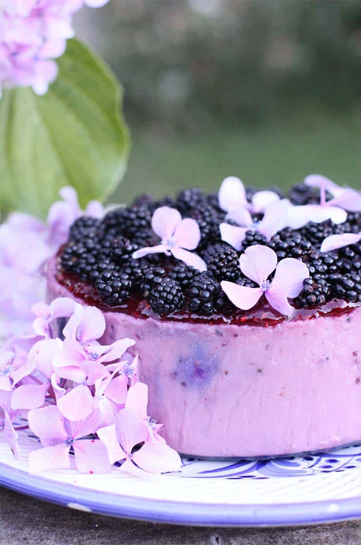 Cheesecake de moras