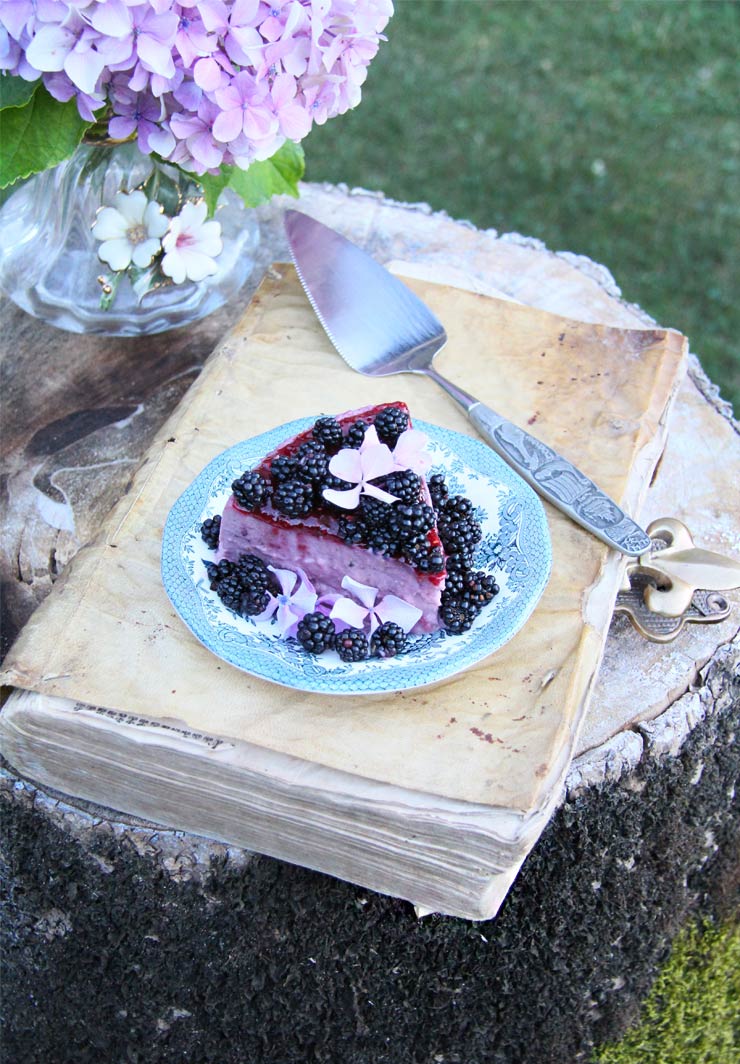 Cheesecake de moras