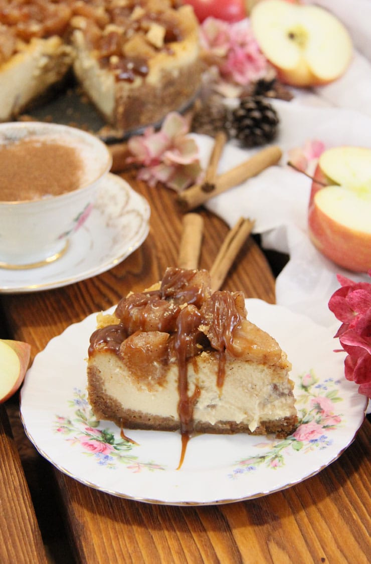 Cheesecake de manzana