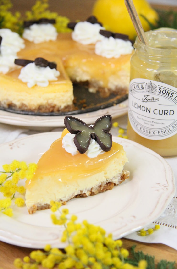 Cheesecake de limón